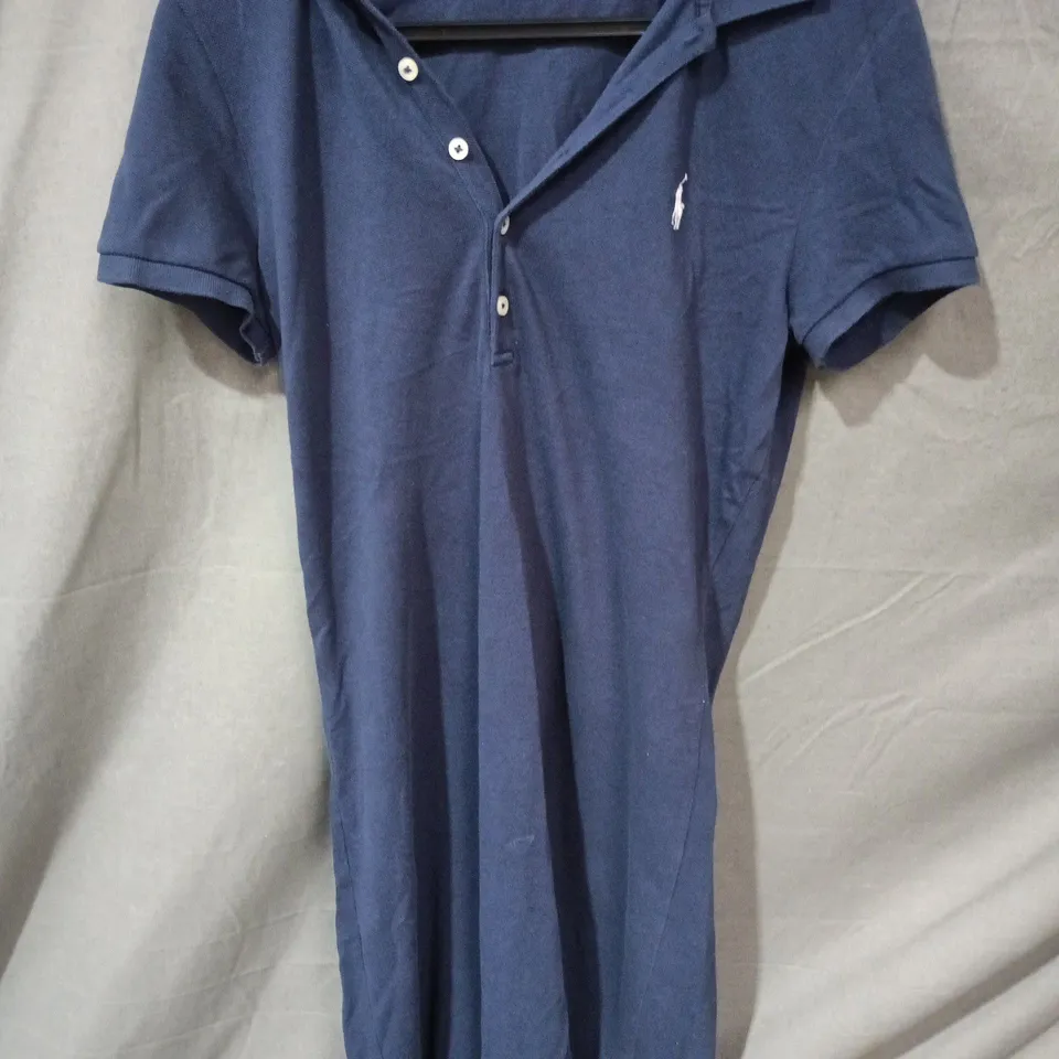 RALPH LAUREN POLO DRESS IN NAVY SIZE S