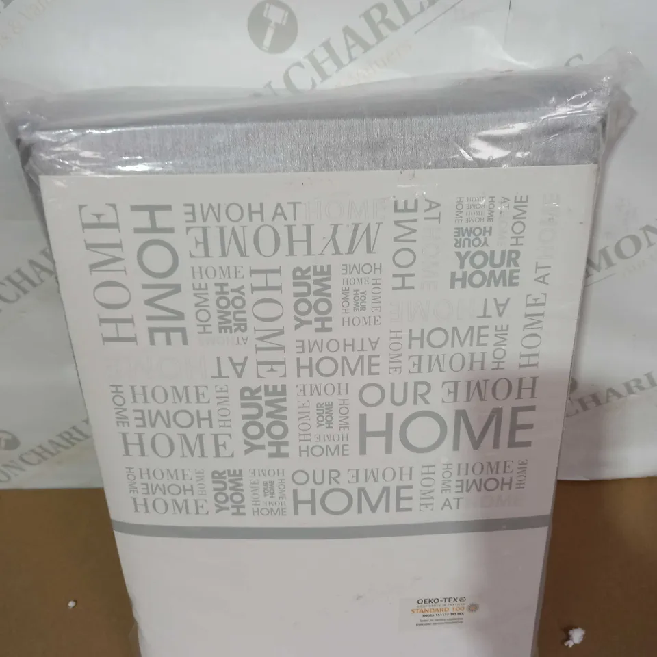FRANCHESCA DUVET & PILLOWCASE SET (DOUBLE) - SILVER RRP £52