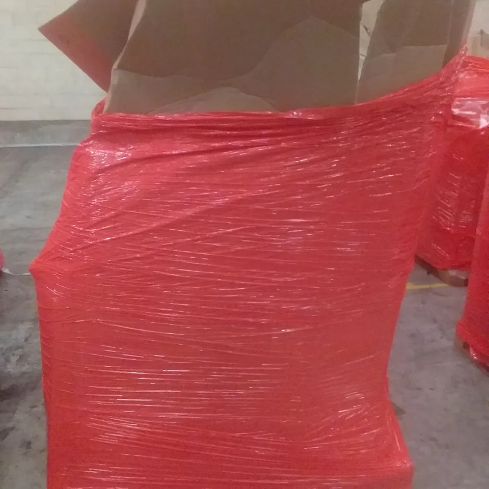 PALLET OF ASSORTED ITEMS INCLUDING POP UP TENT, WALL MIRROR, LOADED TENSION ROD