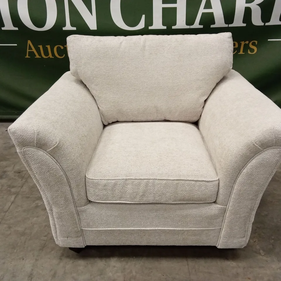 DURY CHUNKY WEAVE ARMCHAIR - NATURAL RRP £449