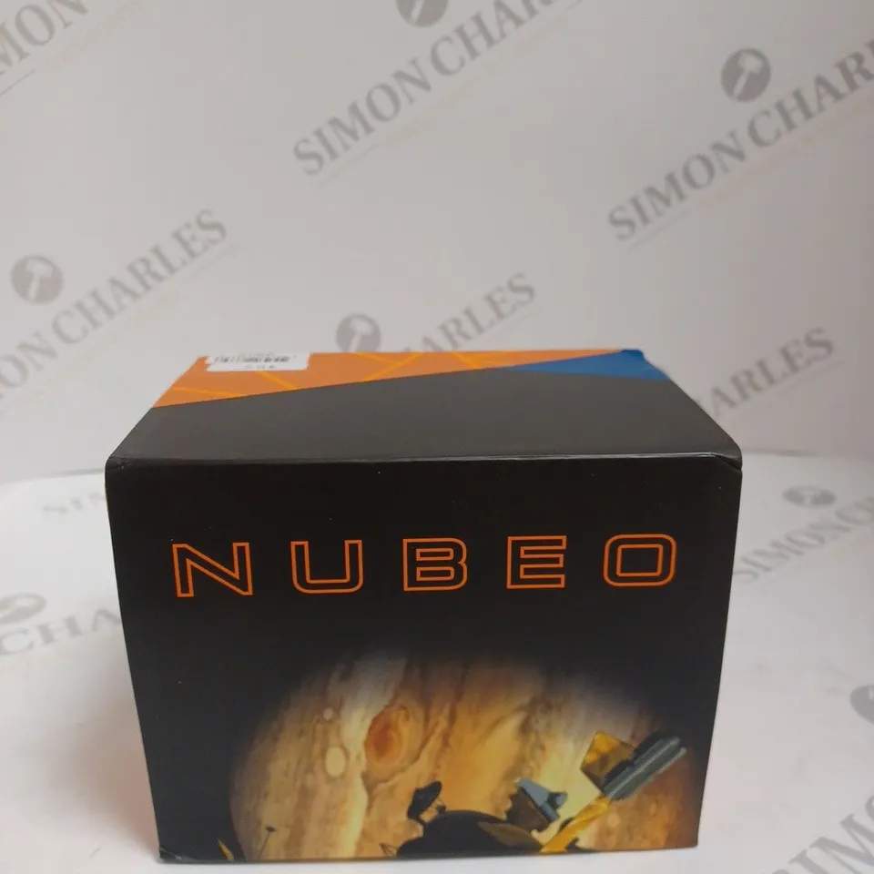 BOXED NUBEO GENTS GALLILEO LTD ED AUTOMATIC WATCH STAINLESS STEEL WITH NUSOUND AUDIO EAR BUDS