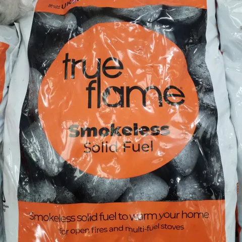PALLET CONTAINING APPROXIMATELY 36 BAGS OF TRUE FLAME SMOKELESS SOLID FUEL