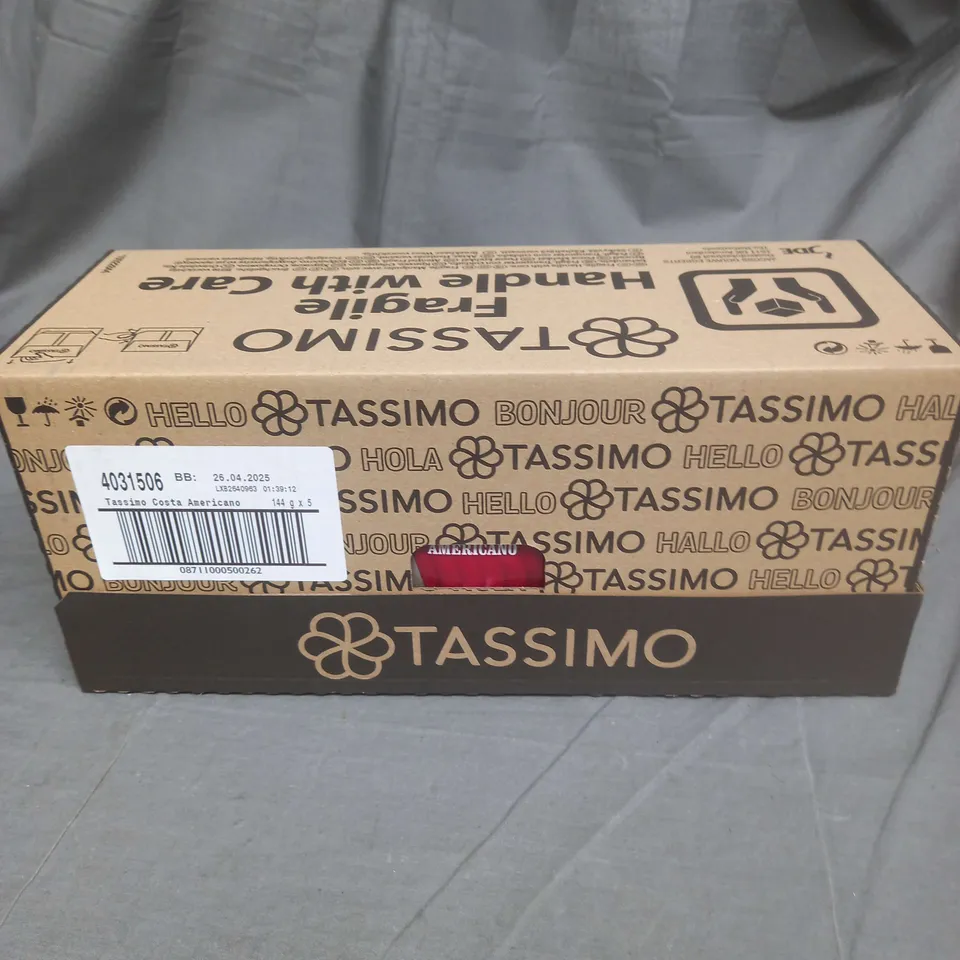 BOXED TASSIMO X5 COSTA AMERICANO 