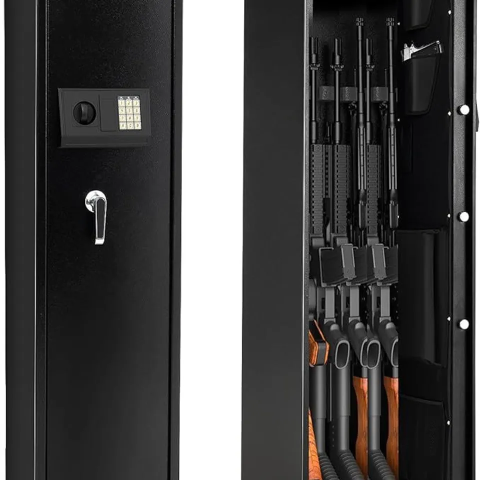 BOXED COSTWAY GUN CABINET WITH DIGITAL KEYPAD (1 BOX)