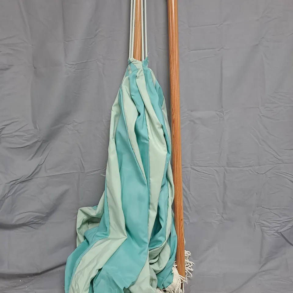OUTLET INNOVATORS SORBET COLLECTION TONAL STRIPE FRINGED PARASOL - COLLECTION ONLY