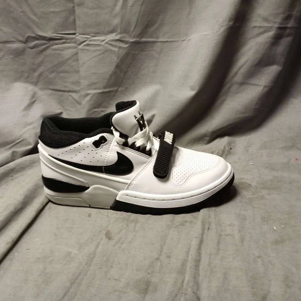 NIKE AAF88 SP - WHITE & BLACK SNEAKERS WITH VELCRO STRAP -MEN'S UK SIZE 6