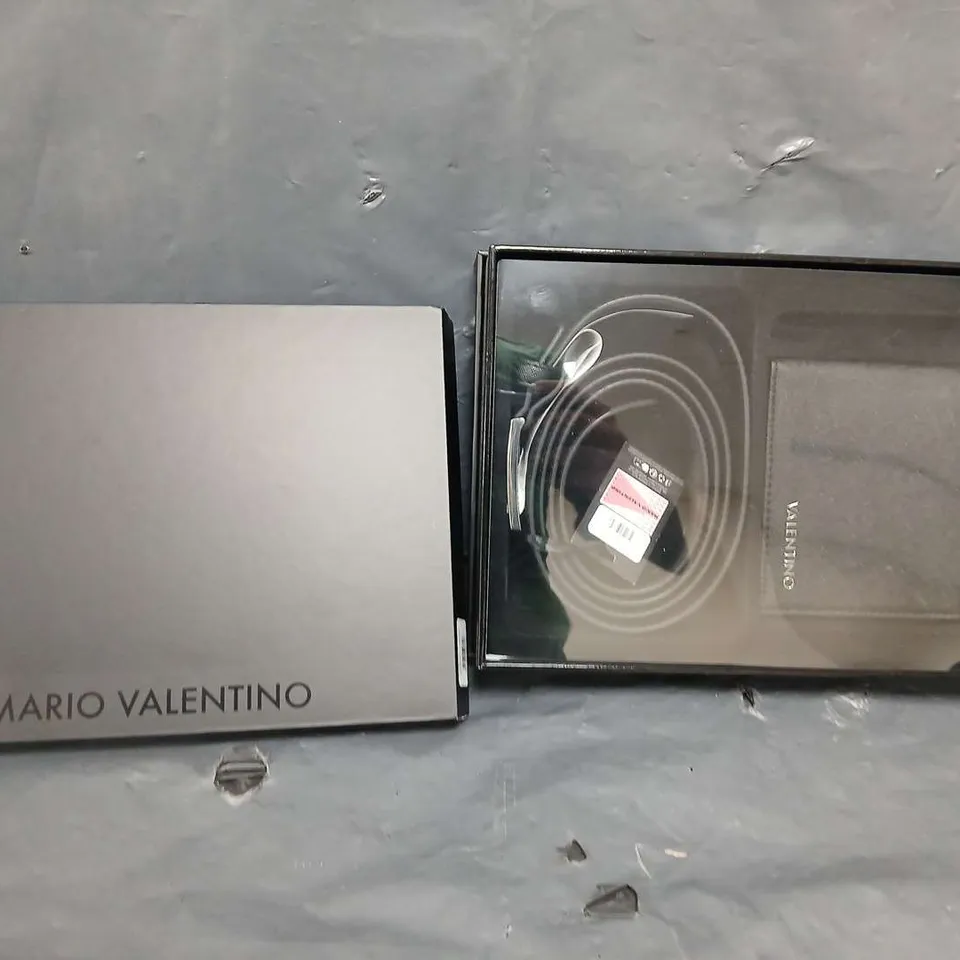 MARIO VALENTINO WALLET & BELT 