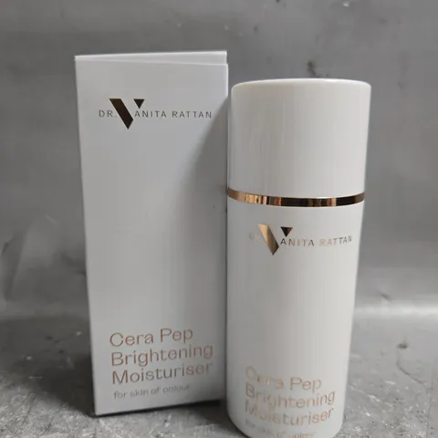 DR VANITA RATTAN CERA PEP BRIGHTENING MOISTURISER 100ML 