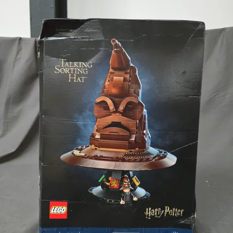 BOXED LEGO HARRY POTTER TALKING SORTING HAT - 76429