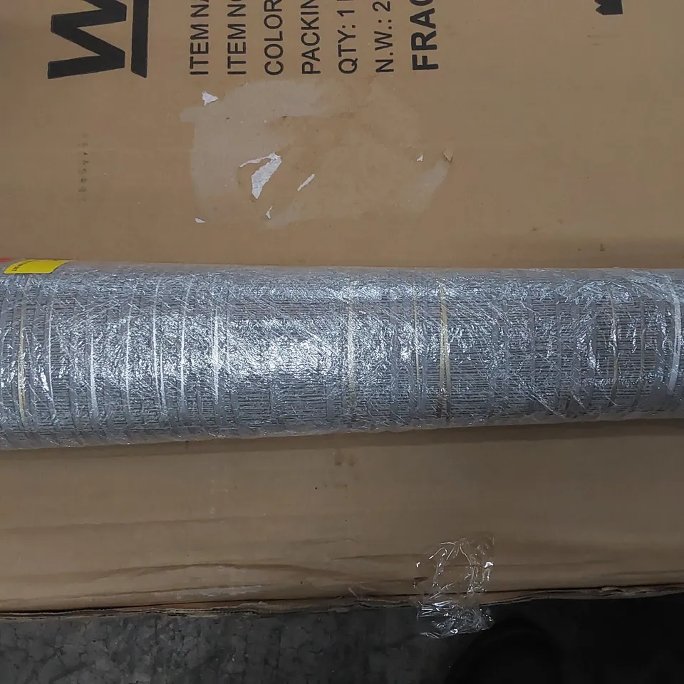 ROLL OF AMANDALEIGH 10M X 53CM TEXTURED METAL WALLPAPER 