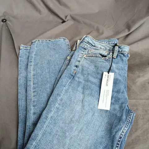 RIVER ISLAND HIGH RISE SLIM JEANS SIZE 8