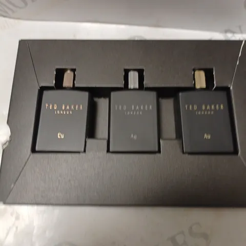 BOXED TED BAKER TONICS TRIO EAU DE TOILETTE