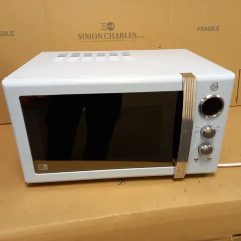 SWAN SM22085BLN RETRO DIGITAL MICROWAVE