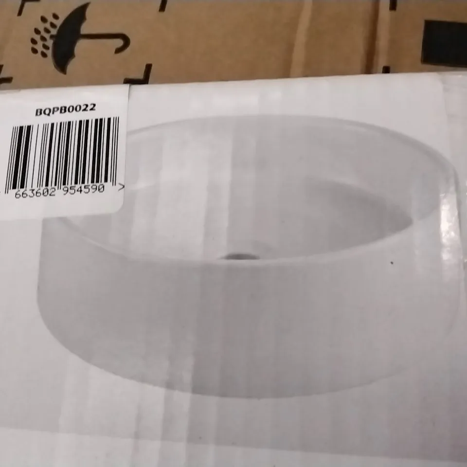 BOXED SCALEA CERAMIC COUNTERTOP BASIN 
