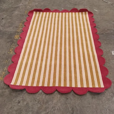 QUALITY DESIGNER AREA RUG - APPROXIMATELY 230CM X 163CM