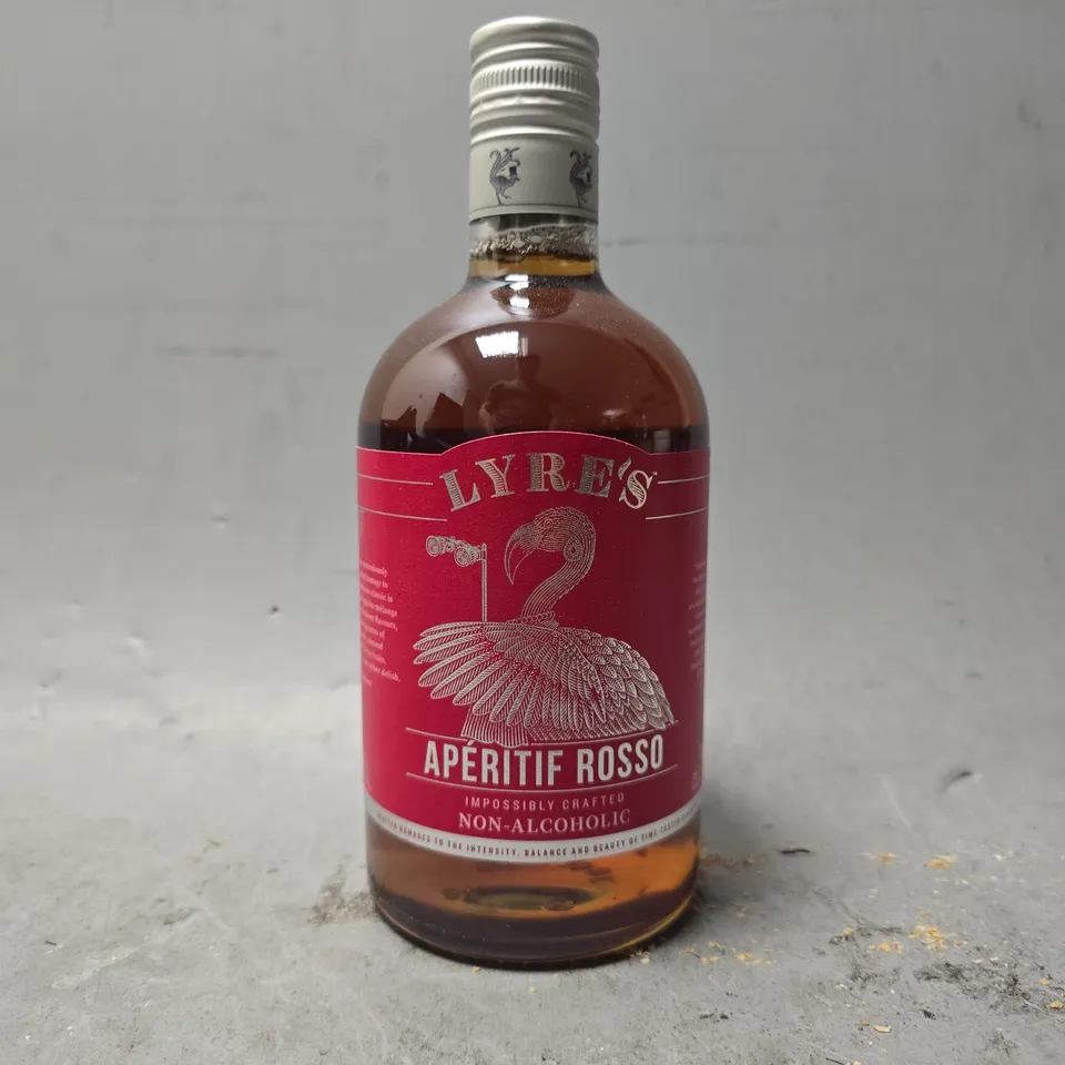 LYRE'S APERITIF ROSSO NON ALCOHOLIC SPIRIT 700ML