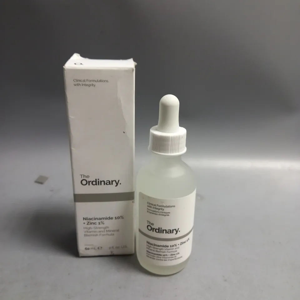THE ORDINARY NIACINAMIDE 10% AND ZINC 1% SERUM 60ML