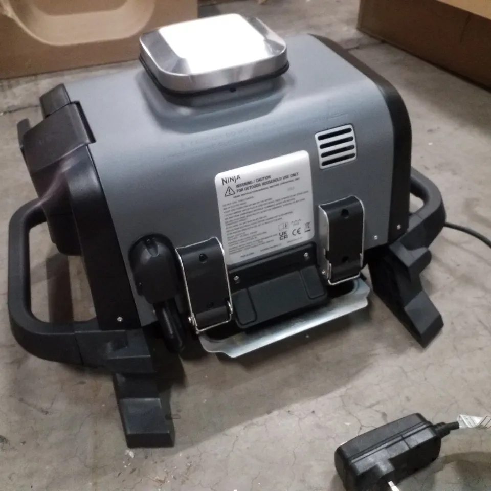BOXED NINJA WOODFIRE PRO XL ELECTRIC BBQ GRILL & SMOKER OG850UK 
