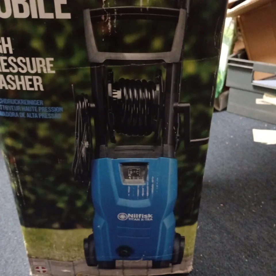 BOXED NILFISK HIGH PRESSURE WASHER