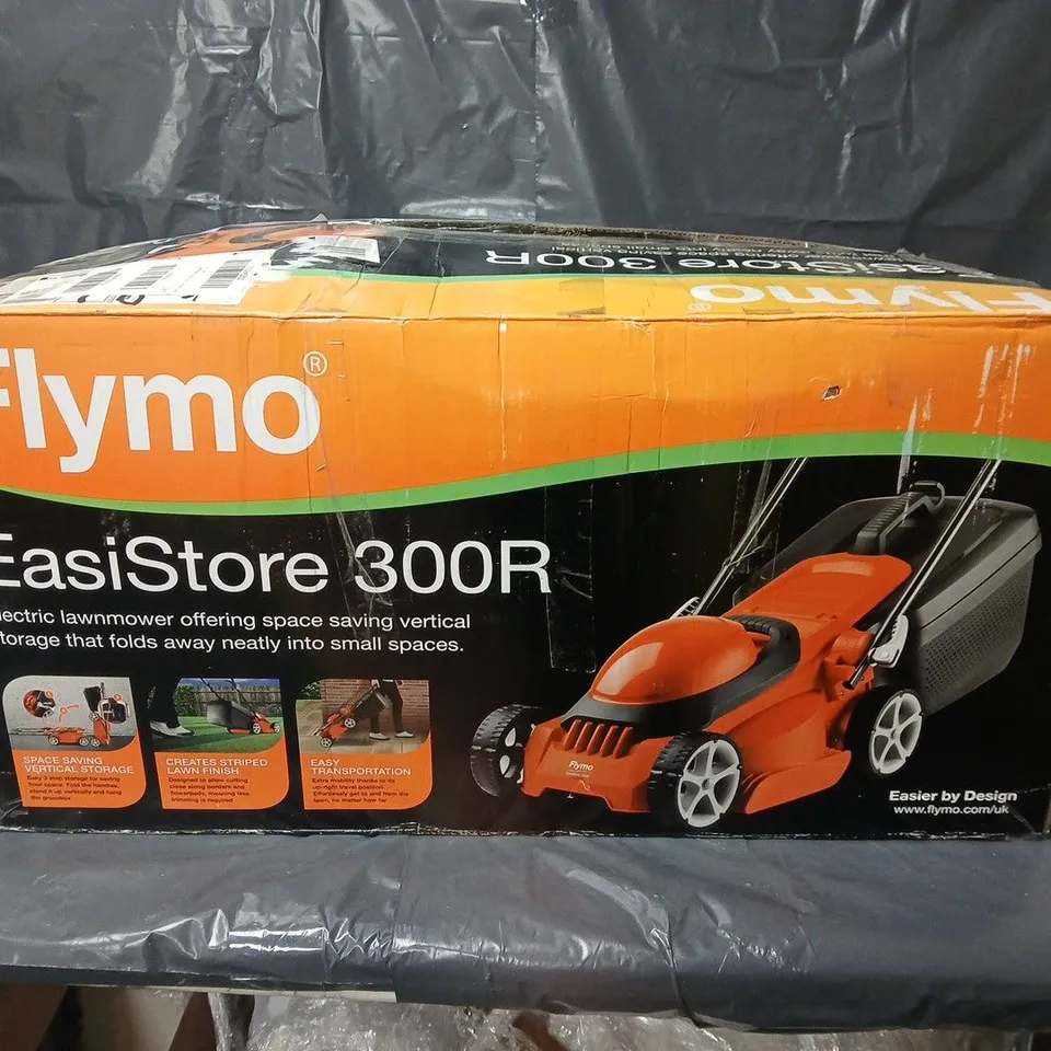 FLYMO CORDED EASISTORE 300R ROTARY LAWNMOWER