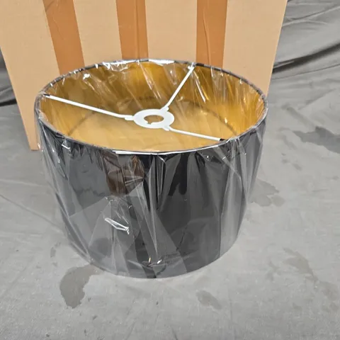 LOT OF 2 30CM BLACK LAMP SHADES