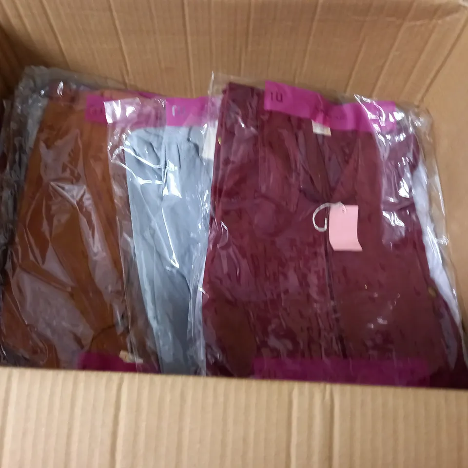 LOT OF APPROXIMATELY 24 BAGGED NAF NAF CLOTHING ITEMS - VARIOUS SIZES