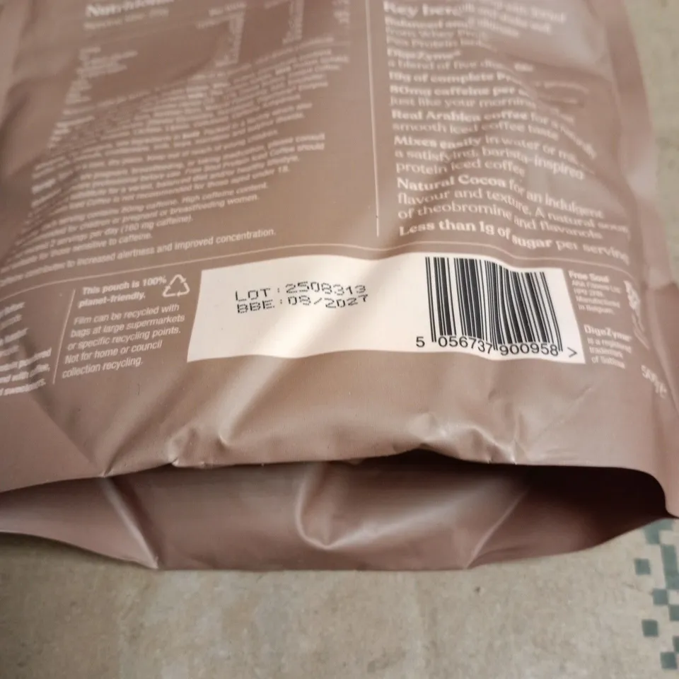 FREE SOUL ICED COFFEE PROTEIN ICED COFFEE CAFE FRAPPE FLAVOUR 500G