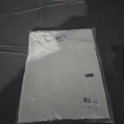 VANS WHITE T-SHIRT – XL