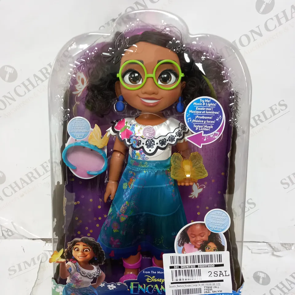 DISNEY'S ENCANTO SINGING MIRABEL AND MAGIC BUTTERFLY  RRP £39.99