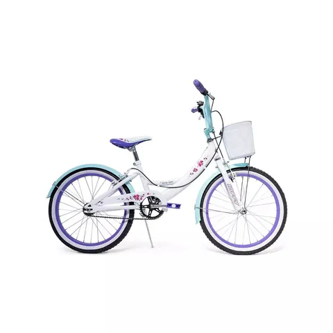 HUFFY GIRLY GIRL 20 INCH WHITE BIKE - COLLECTION ONLY