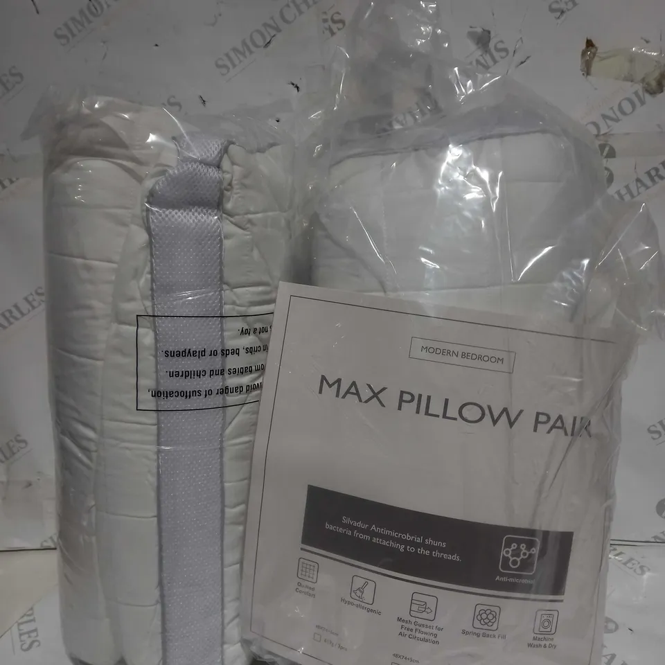 MODERN BEDROOM MAX PILLOW PAIR