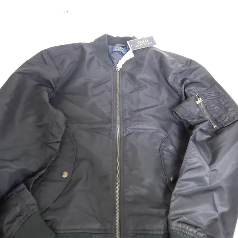 POLO RALPH LAUREN NAVY JACKET - MEDIUM