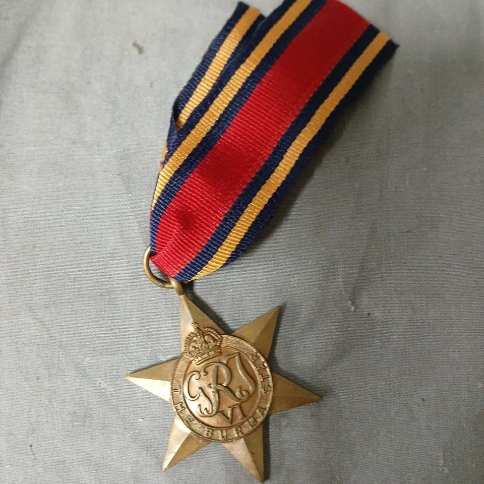 APPROXIMATELY 9 REPLICA BURMA STAR MEDALS 