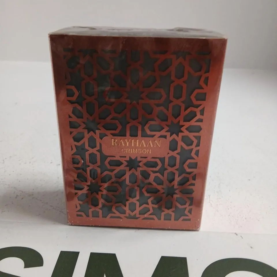 BOXED AND SEALED RAYHAAN CRIMSON 