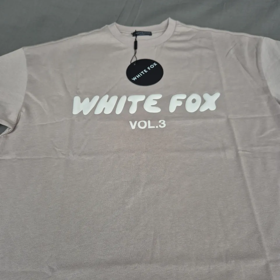 WHITE FOX VOL.3 OFFSTAGE OVERSIZED TEE SIZE XXS-XS