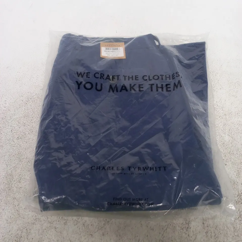 CHARLES TYRWHITT ROYAL BLUE CLASSIC FIT ULTIMATE NON-IRON CHINO – UK 34W/32L