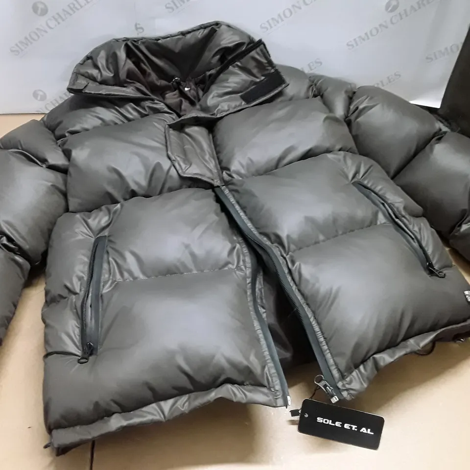 SOLE ET AL BROWN PADDED COAT - S