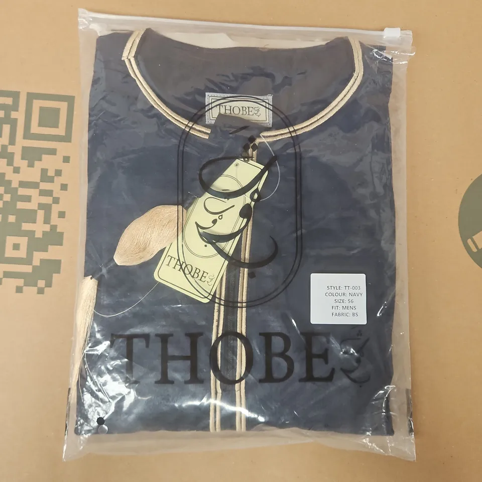 BAGGED THOBES NAVY THOBE SIZE 56