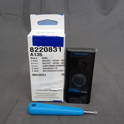 RING DOORBELL WIRED