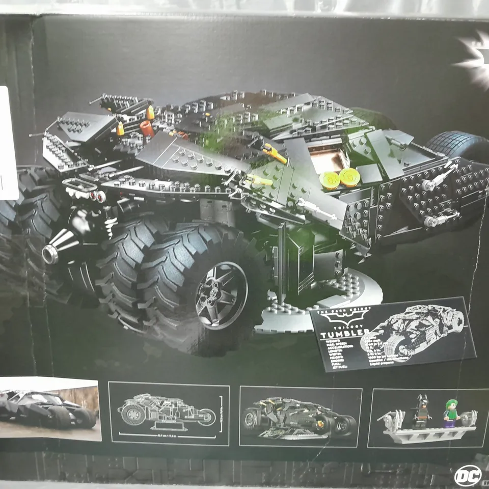 BOXED LEGO 76240 BATMAN THE DARK KNIGHT TRILOGY BATMOBILE TUMBLER 76240 RRP £229.99