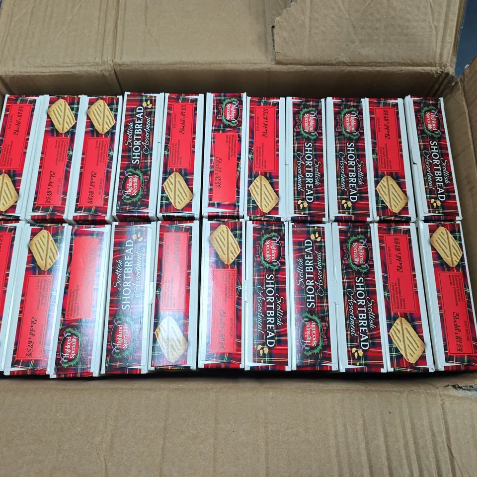 LOT OF APPROXIMATELY 35 PACKS OF SCOTTISH SHORTBREADS - 200G PER BOX