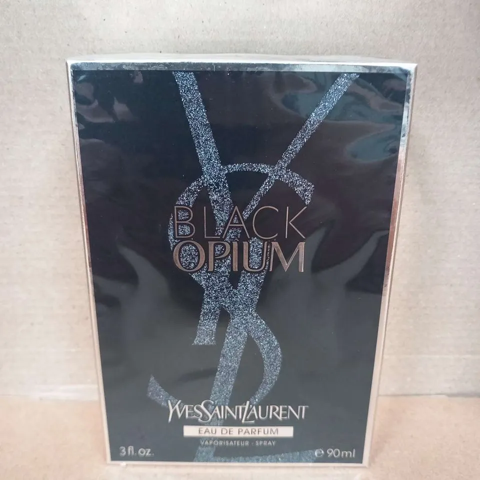 BOXED AND SEALED YVES SAINT LAURENT BLACK OPIUM EAU DE PARFUM 90ML