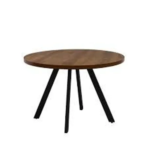 BOXED PANAMA ROUND 4 SEATER SMALL DINING TABLE (2 BOXES)