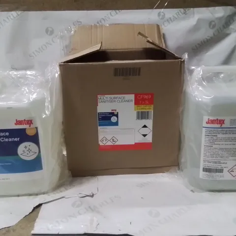 BOXED JANTEX MULTI SURFACE SANITISER 5L X2