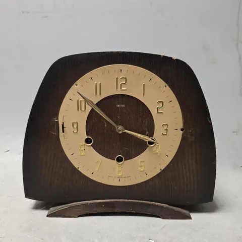SMITHS WOODEN TABLE CLOCK