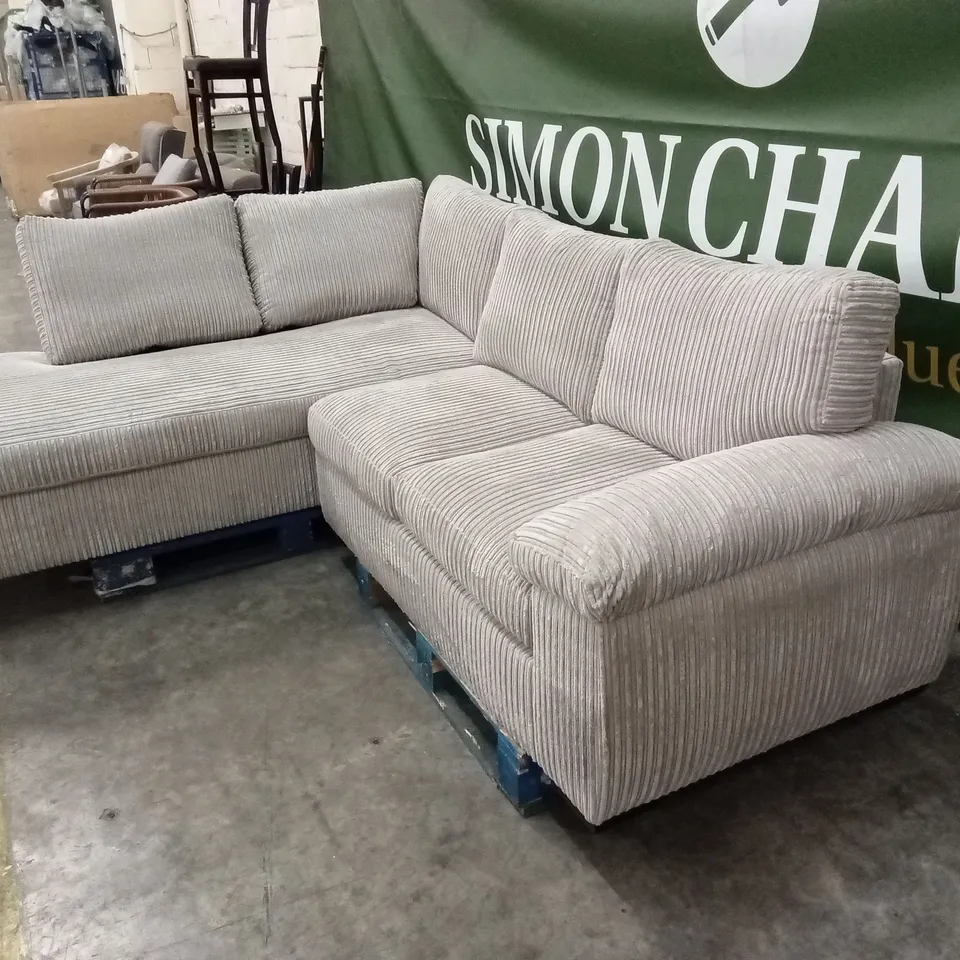 AMALFI STANDARD BACK FABRIC CORNER CHAISE SOFA RRP £949