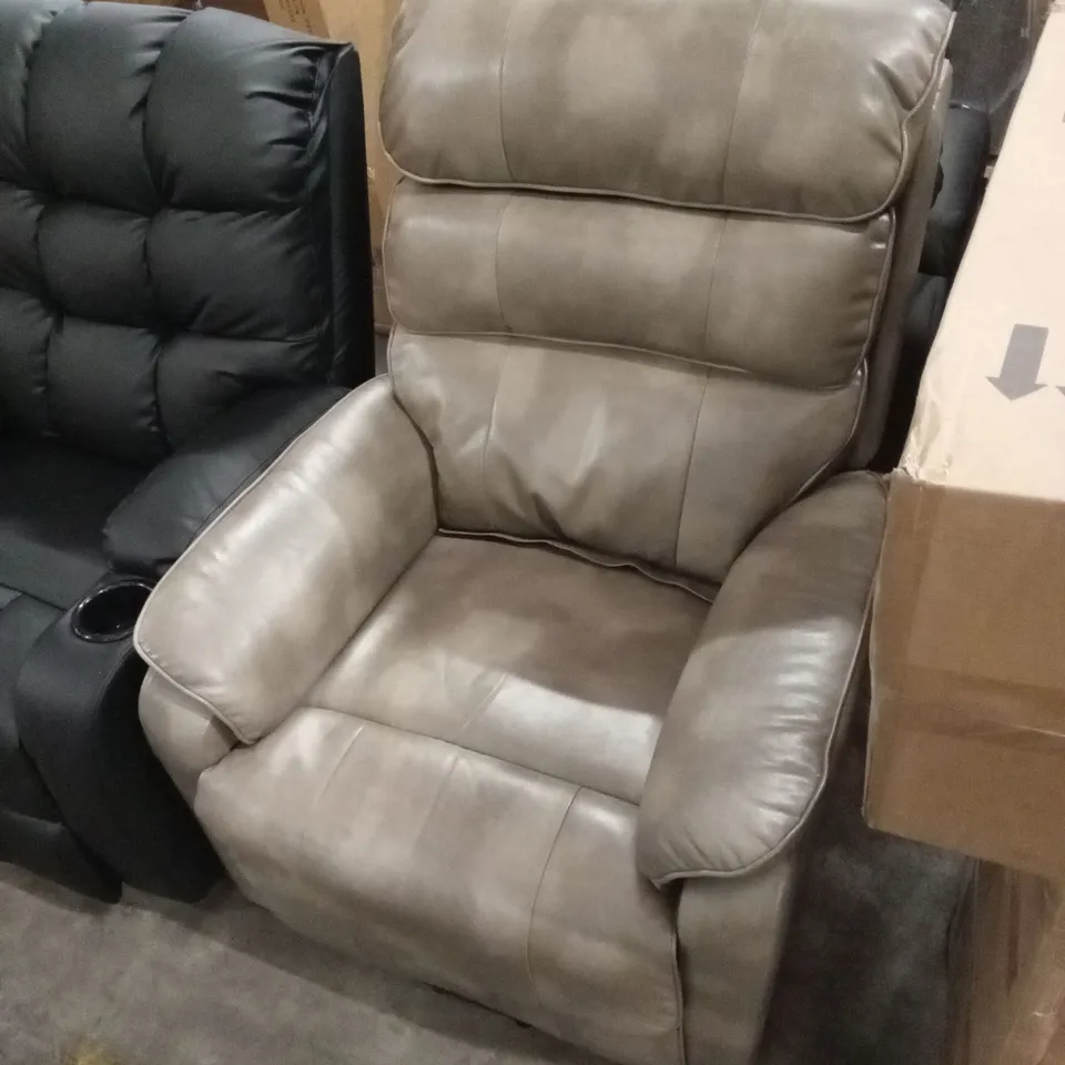 DESIGNER LEATHER RECLINER CHAIR 