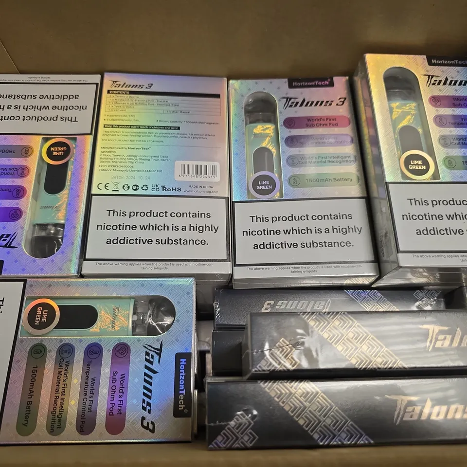 BOX OF APPROXIMATELY 18 HORIZON TECH TALONS 3 