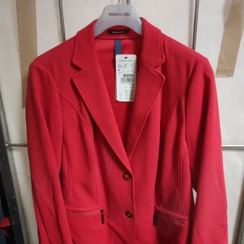 BARBARA LEBEK THELMA 4 RED JACKET UK 18 TAGGED
