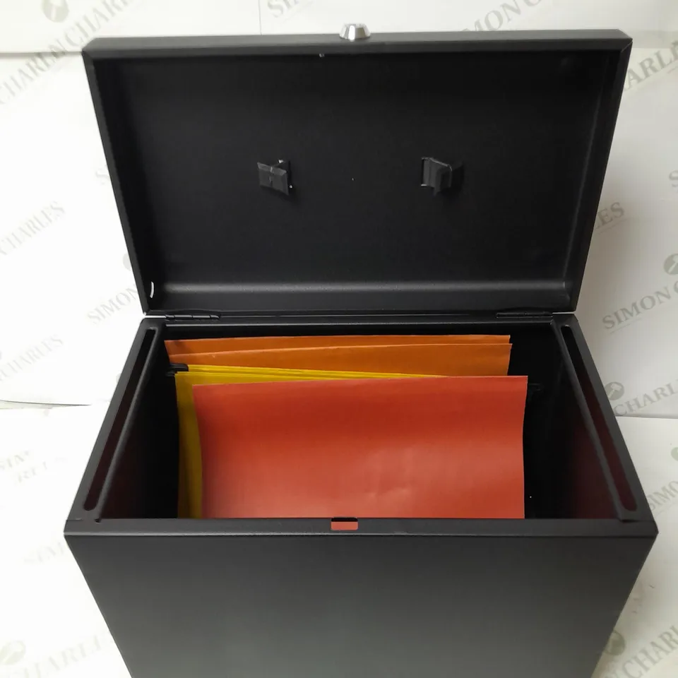 BOXED CATHEDRAL PRODUCTS LOCKABLE A4 DOCUMENT STORAGE CONTAINER 